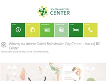 Tablet Screenshot of bccenter.pl